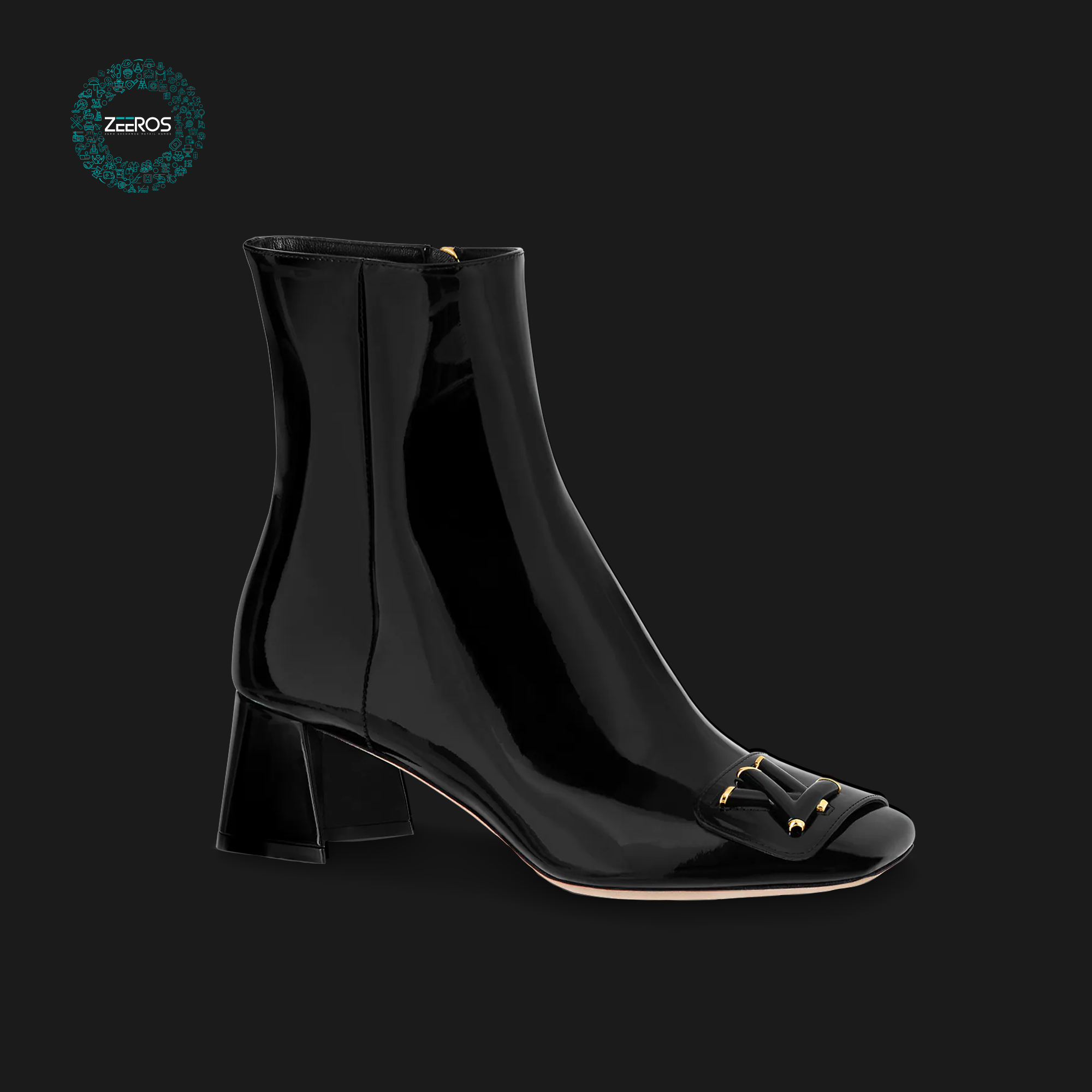 Women High Neck Boots